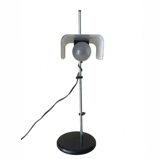 Ikonische Space Age Schreibtischlampe von Targetti Sankey – Italien, 1970er Jahre