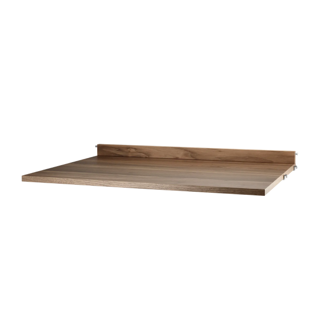 String Schreibtisch 78×58cm Walnuss – Wandschreibtisch für das String Regal