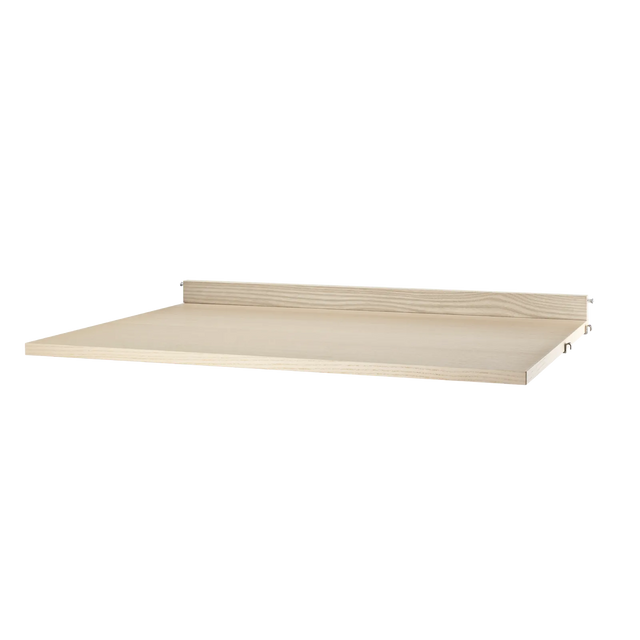 String Schreibtisch 78×58cm Esche – Wandschreibtisch für das String Regal