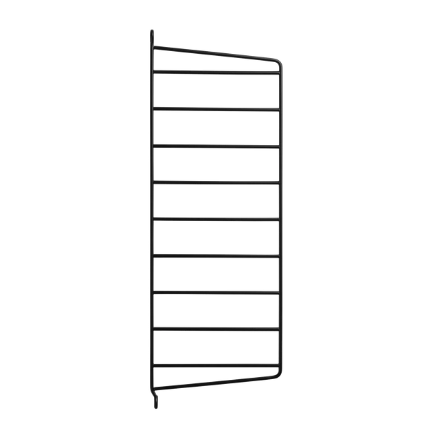 String Wandleiter 50×20cm Schwarz 2er Set – Regalleiter String Furniture