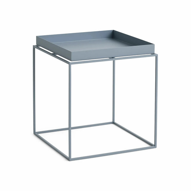 Beistelltisch Tray Table HAY Pigeon Blue 40x40x44cm