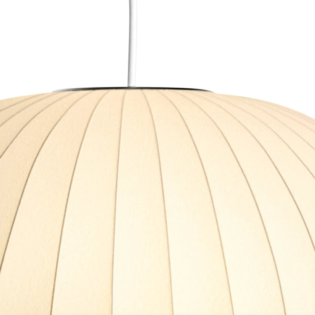 Nelson Ball Pendelleuchte Small beleuchtet Detail - HAY