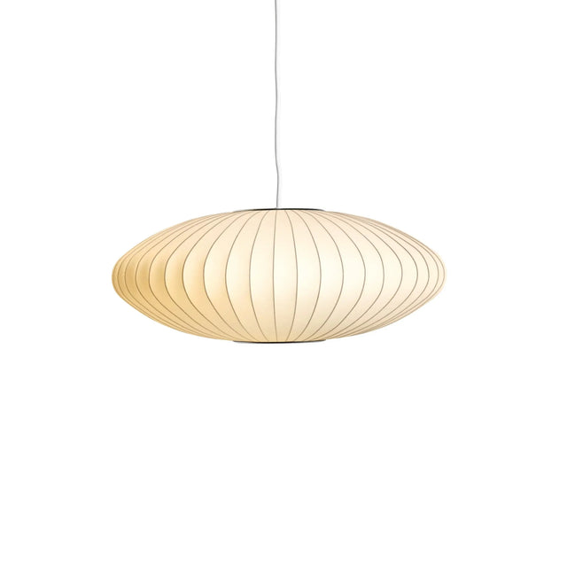 Nelson Saucer Pendelleuchte Small beleuchtet - HAY