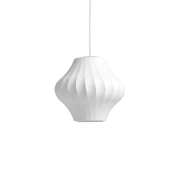 Pendelleuchte Nelson Pear Crisscross Bubble Pendant S - Hay Designleuchte
