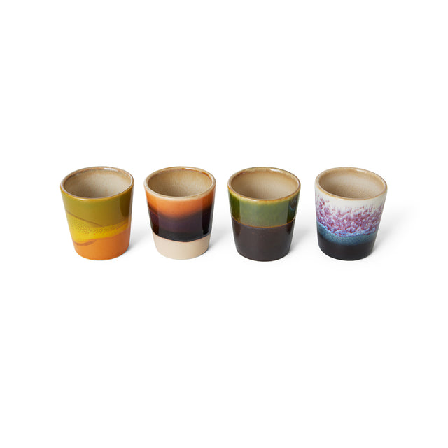 4er Set Eierbecher Island 70s Ceramics - HKliving