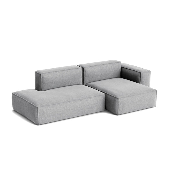 HAY Mags Soft 2,5-Sitzer Sofa mit abnehmbarem Bezug, Kombination 3 rechts, Bezug Hallingdal 130