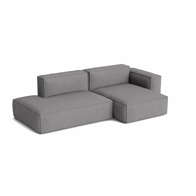 HAY Mags Soft 2,5-Sitzer Sofa mit abnehmbarem Bezug, Kombination 3 rechts, Bezug Hallingdal 166