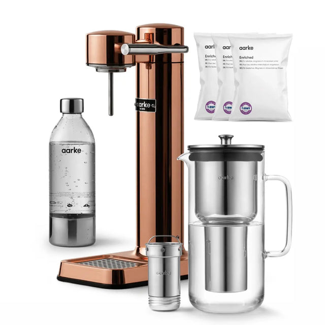 Aarke Sparpaket – Carbonator 3 + Purifier Wasserfilter-Set