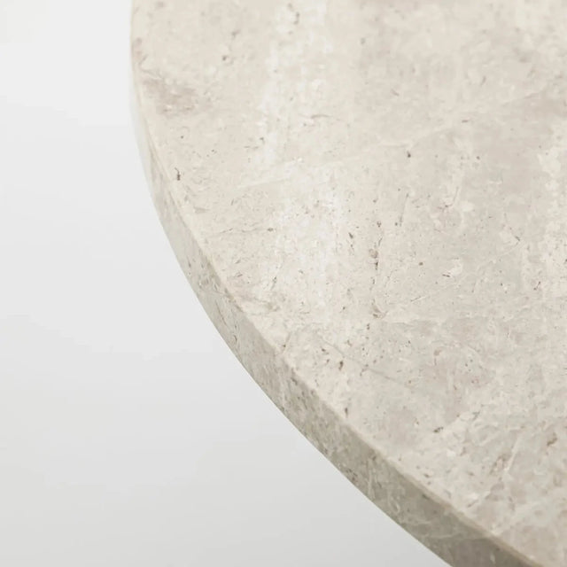Beistelltisch Serie Marb  Beige von House Doctor - Detail runde Tischplatte