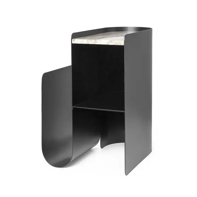 Vault Beistelltisch Schwarz - ferm LIVING