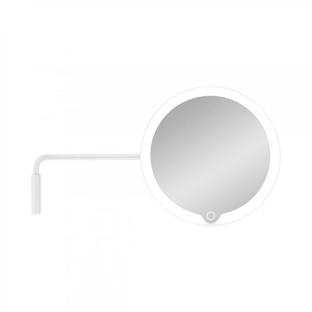 LED Kosmetikspiegel MODO weiß Wandmontage - blomus