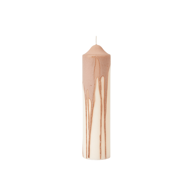 Stumpenkerze Dryp Pillar Candle H20 - ferm LIVING - DesignWe.Love
