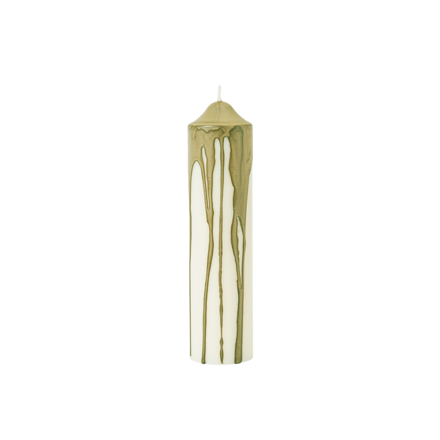 Stumpenkerze Dryp Pillar Candle H20 - ferm LIVING - DesignWe.Love