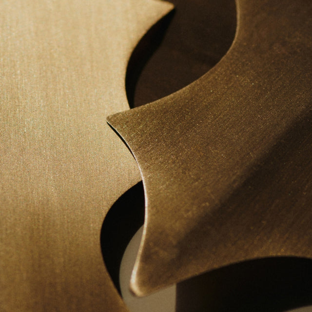 Anhänger Weihnachtsbaum Oak Leaf Brass Ornaments - ferm LIVING - DesignWe.Love