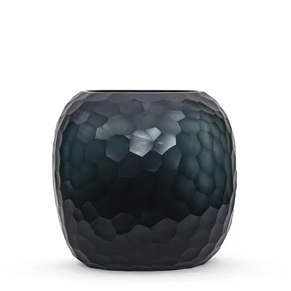 Vase Somba L Black Indigo H 26 - Guaxs - DesignWe.Love