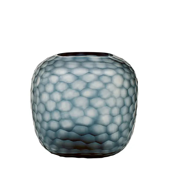 Vase Somba L Ocean Blue/Indigo H 26 - Guaxs - DesignWe.Love