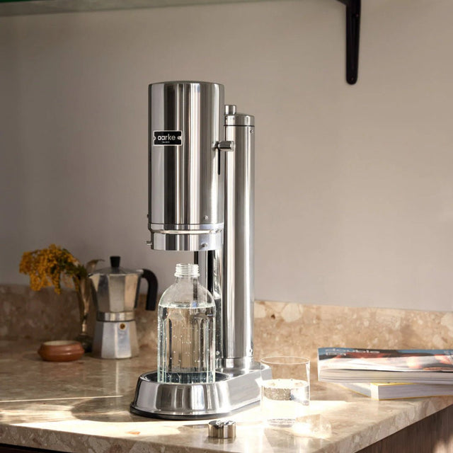 Aarke Carbonator Pro Wassersprudler Edelstahl 800ml - DesignWe.Love