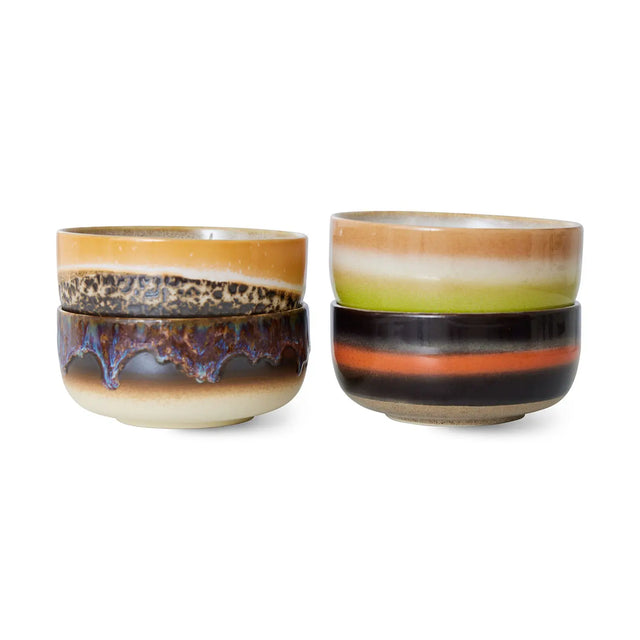 Dessertschalen 70s Ceramics – 4er Set & einzeln - HKliving
