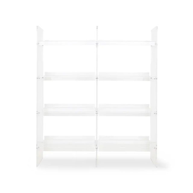 Acrylic Cabinet HKliving 160 cm Clear – transparentes Acrylglas Regal