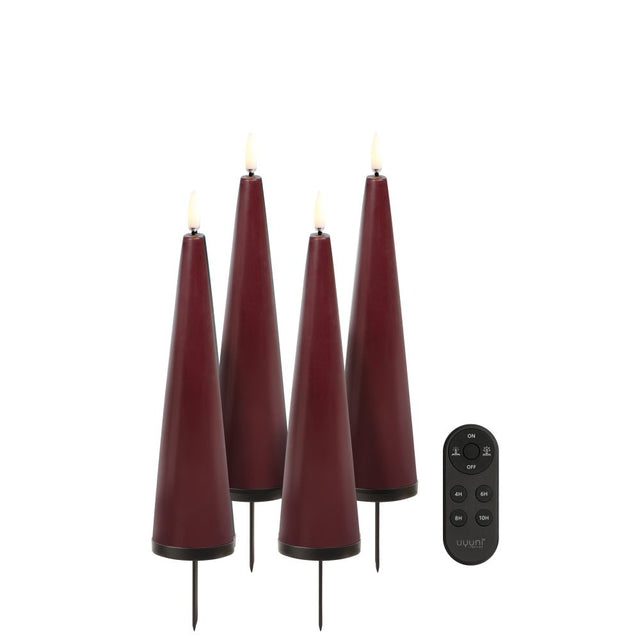 Advent Cone Giftbox - Set aus Kerzen, Kerzenhalter, Fernbedienung - Uyuni Lighting - DesignWe.Love
