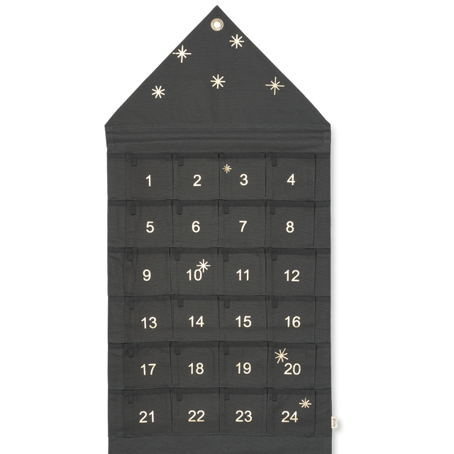 Adventskalender aus Stoff zum Befüllen - ferm LIVING - DesignWe.Love