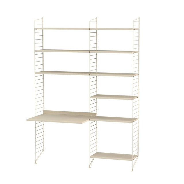 Arbeitsplatz B Komplettset - Regalsystem - Stringfurniture - DesignWe.Love