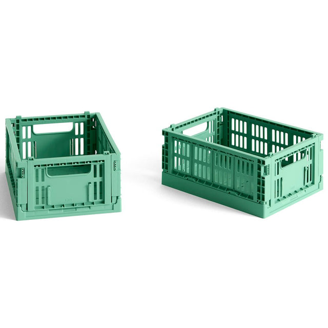 Aufbewahrungsbox Colour Crate Mini, 2er Set - HAY - DesignWe.Love