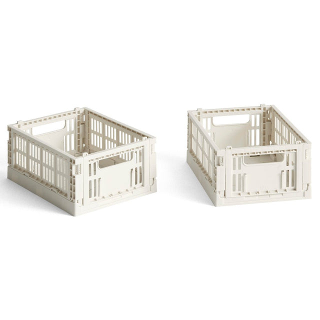 Aufbewahrungsbox Colour Crate Mini, 2er Set - HAY - DesignWe.Love