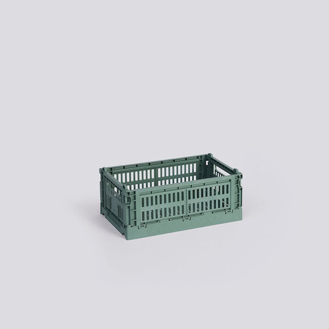 Aufbewahrungsbox Colour Crate Small, Sage Green - HAY - DesignWe.Love