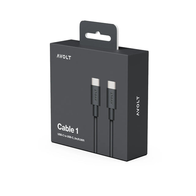 Avolt Cable 1 USB-C Kabel 2 m in Stockholm Black
