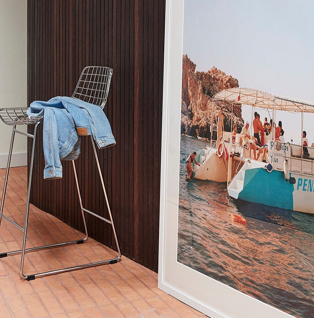 Barhocker Metall Wire Chrom - HK Living - DesignWe.Love