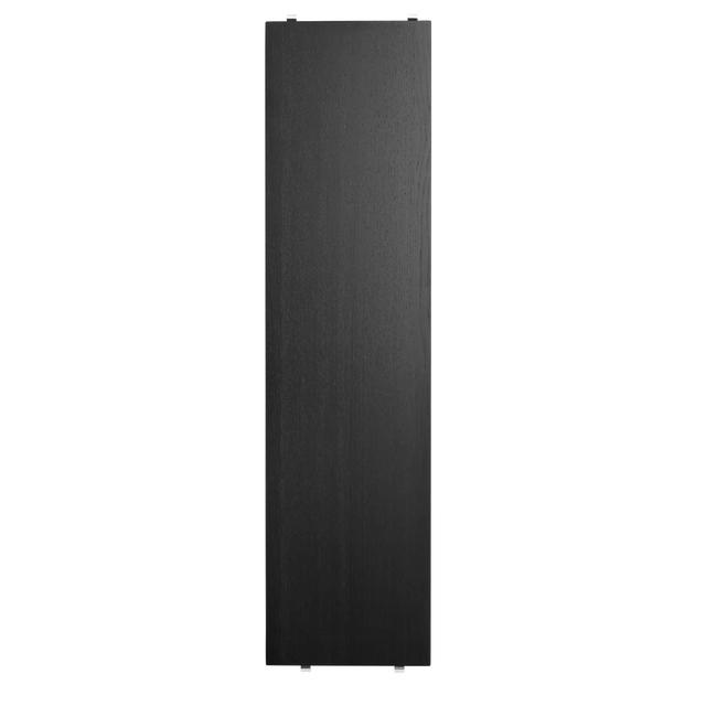 String Regalboden 78×20cm Esche Schwarz – Regalboden für das String Regalsystem