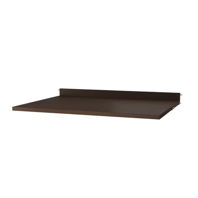 String Schreibtisch 78×58cm Dunkle Eiche – Wandschreibtisch für das String Regal