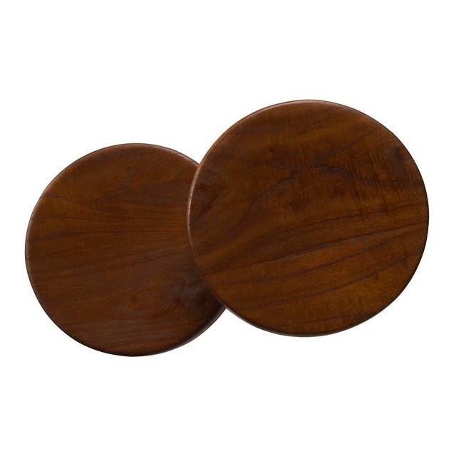 Beistelltisch Charles L dunkelbraun - Detjer - DesignWe.Love