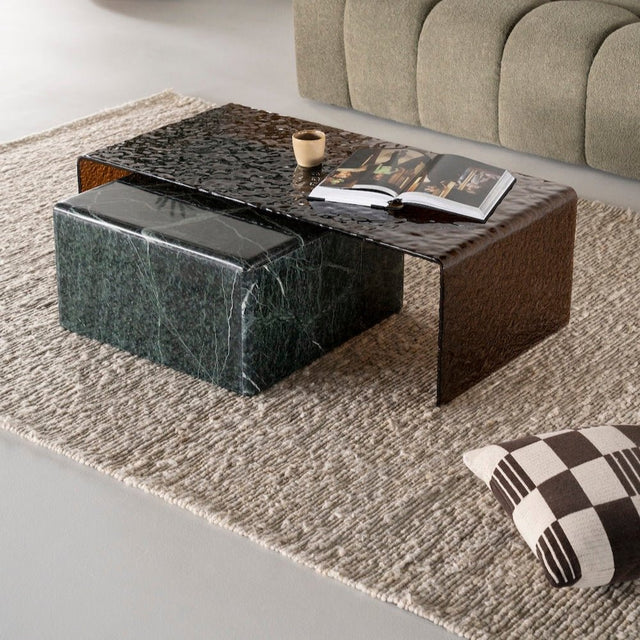 Beistelltisch Dice Grüner Marmor - By - Boo - DesignWe.Love