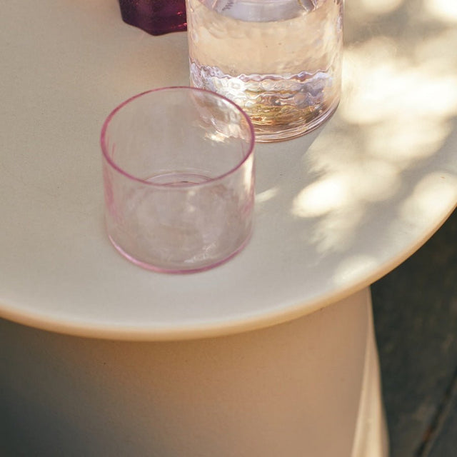 Beistelltisch Earthenware M Keramik Cream (40x40x43 cm) - HKliving - DesignWe.Love