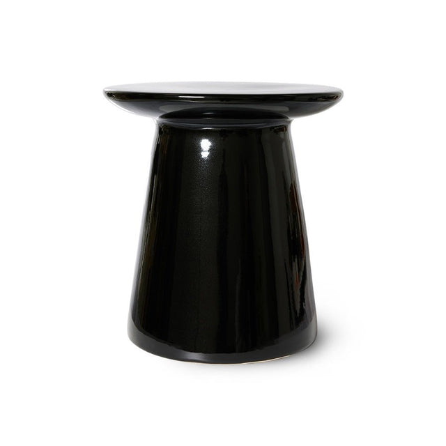 Beistelltisch Earthenware M Keramik Schwarz (40x40x43 cm) - HKliving - DesignWe.Love