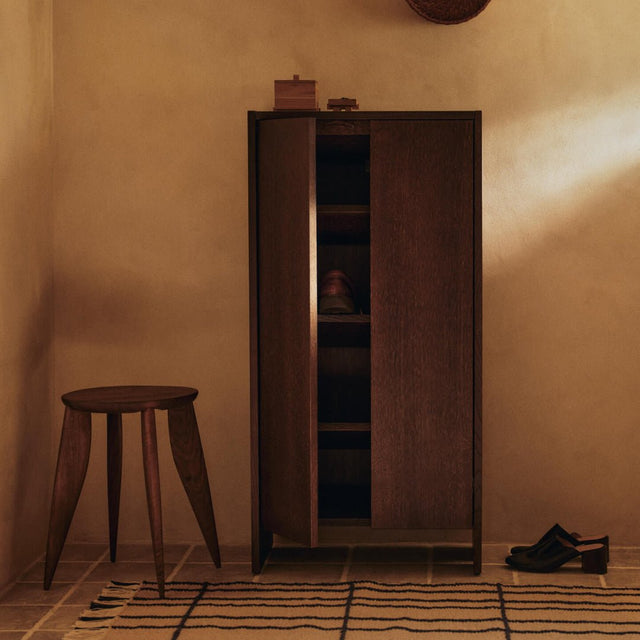Beistelltisch Feve - Walnuss - Ferm Living - DesignWe.Love