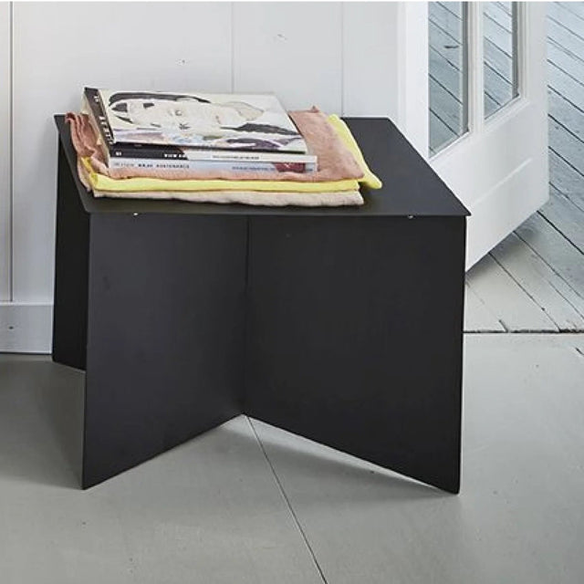 Beistelltisch Metall rechteckig schwarz - HK Living - DesignWe.Love