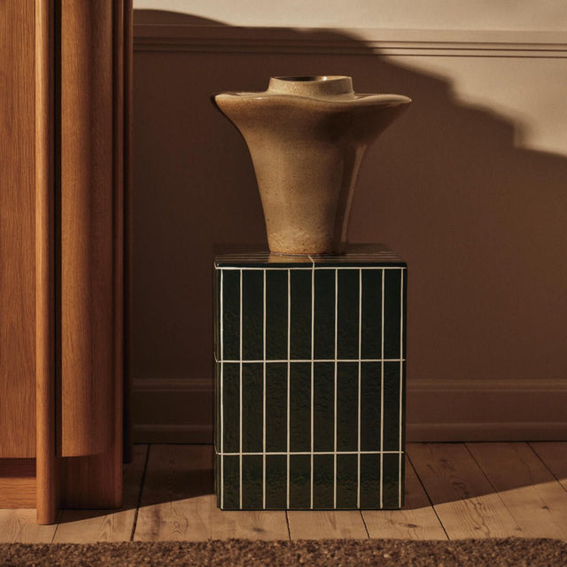 Beistelltisch Pillar - Dunkelgrün - Ferm Living - DesignWe.Love