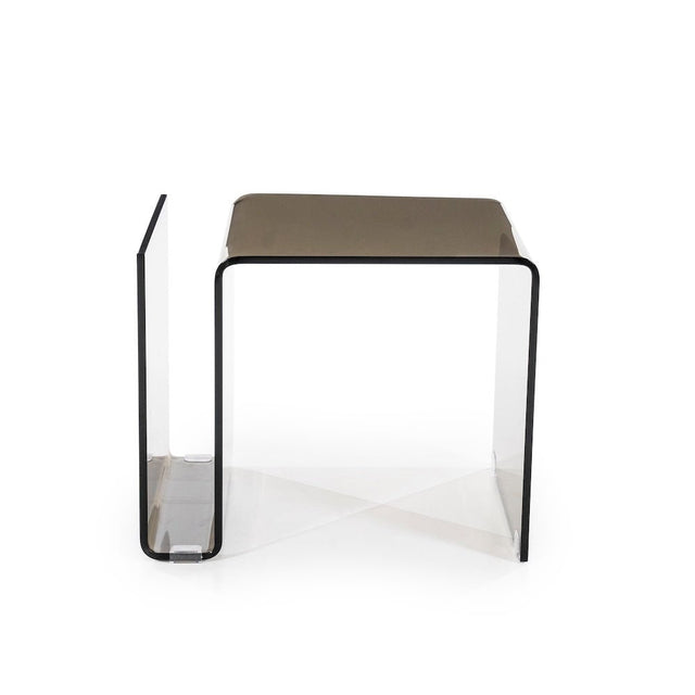 Beistelltisch Shadow Braun Glas - By - Boo - DesignWe.Love