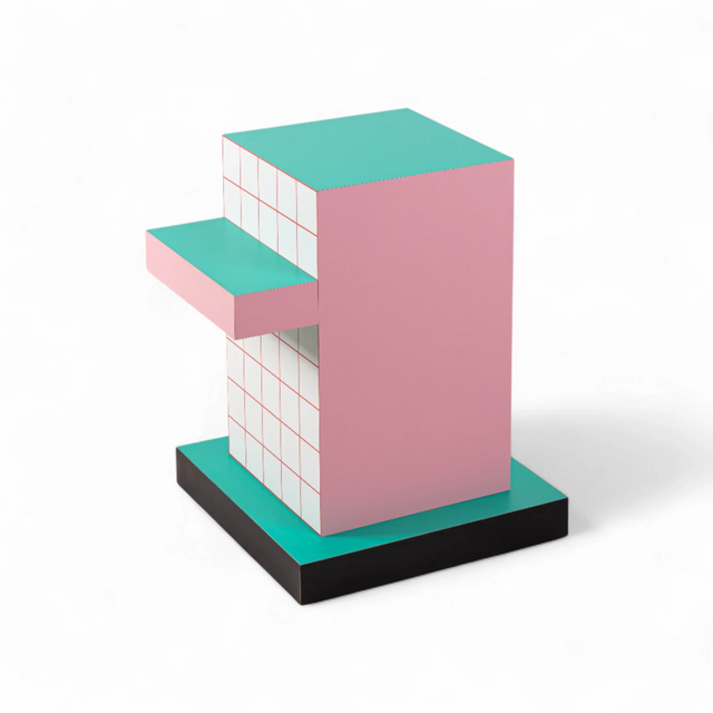 Beistelltisch Super Side Table Red Grid - Seletti - DesignWe.Love
