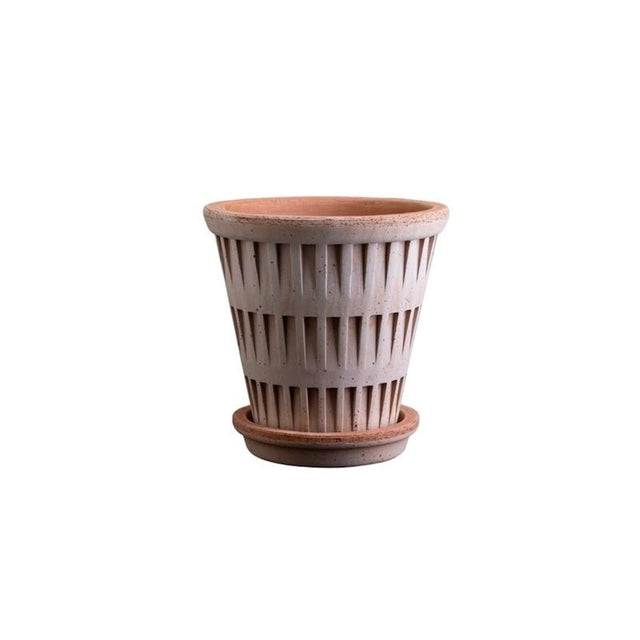 Blumentopf Pantheon Terracotta Rosa - Bergs Potter - DesignWe.Love