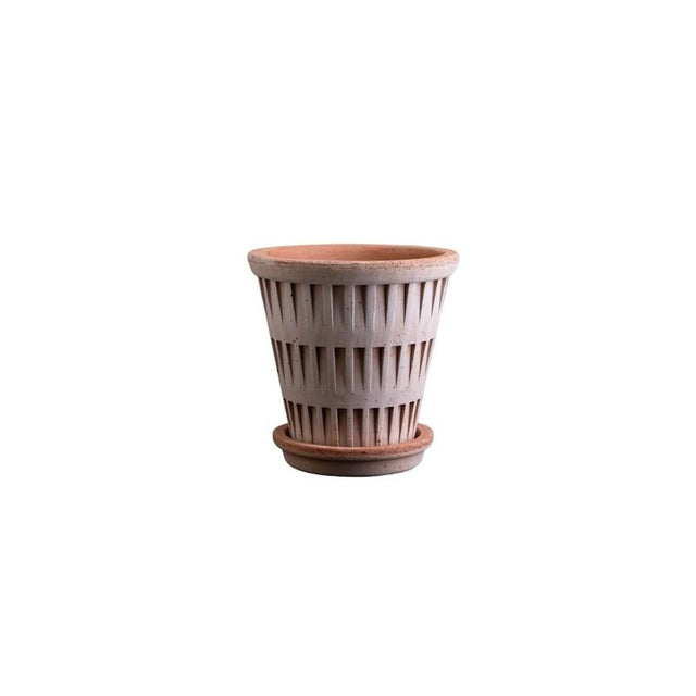 Blumentopf Pantheon Terracotta Rosa - Bergs Potter - DesignWe.Love