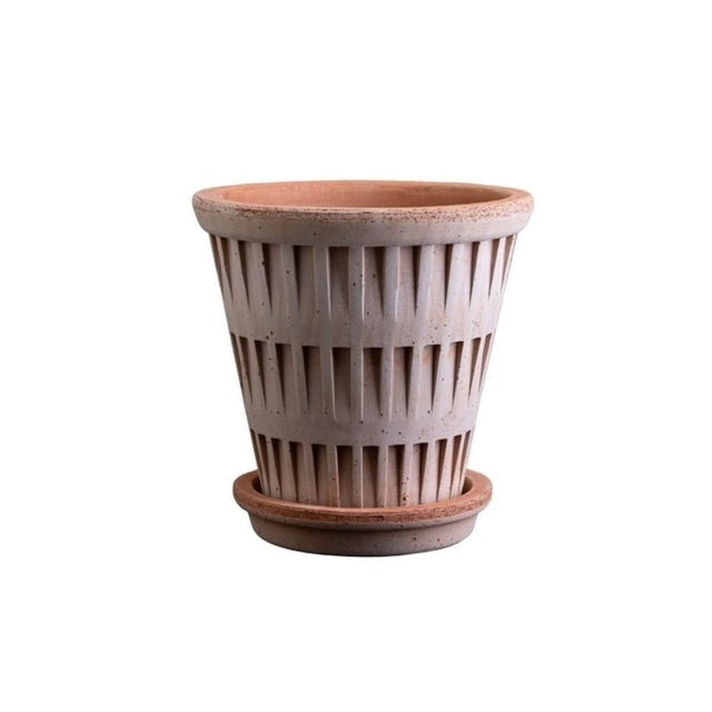Blumentopf Pantheon Terracotta Rosa - Bergs Potter - DesignWe.Love