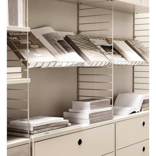 Bodenleiter einzeln Beige 200x30cm - String Furniture Regalsystem