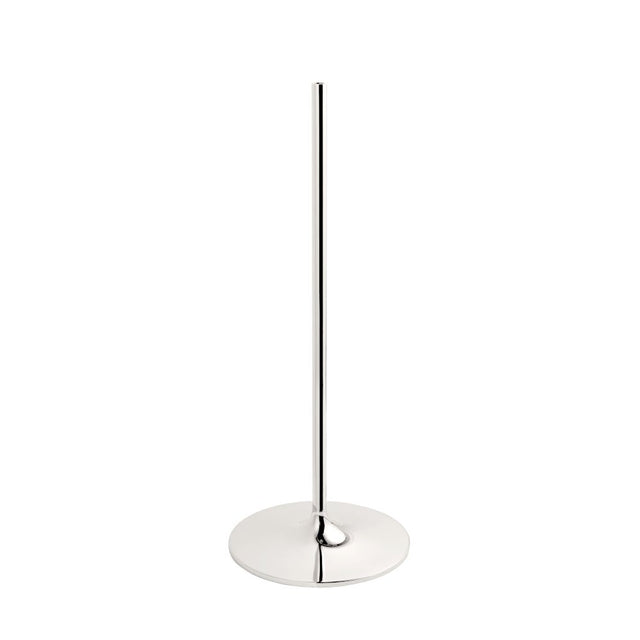 Bodenständer für Kerzenhalter Chrom - Stoff Nagel - DesignWe.Love