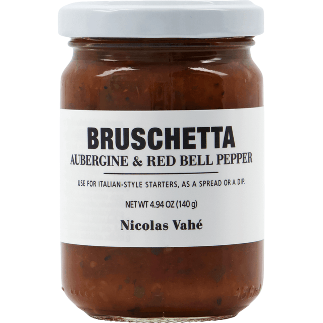 Bruschetta Aufstrich aus Aubergine und rote Paprika - Nicolas Vahé - DesignWe.Love