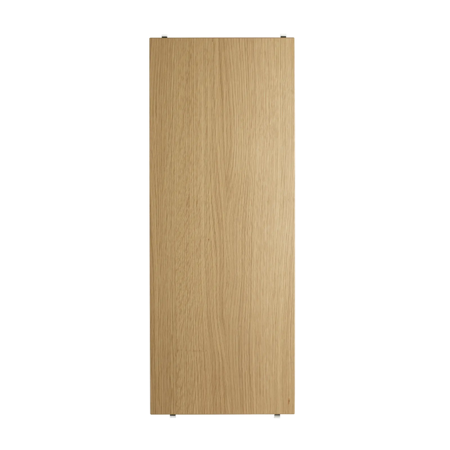 String Regalboden 78×30cm Eiche – Regalboden für das String Regalsystem