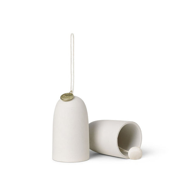 Christbaumschmuck Bell Ornaments aus Keramik, 2er - Set - ferm LIVING - DesignWe.Love